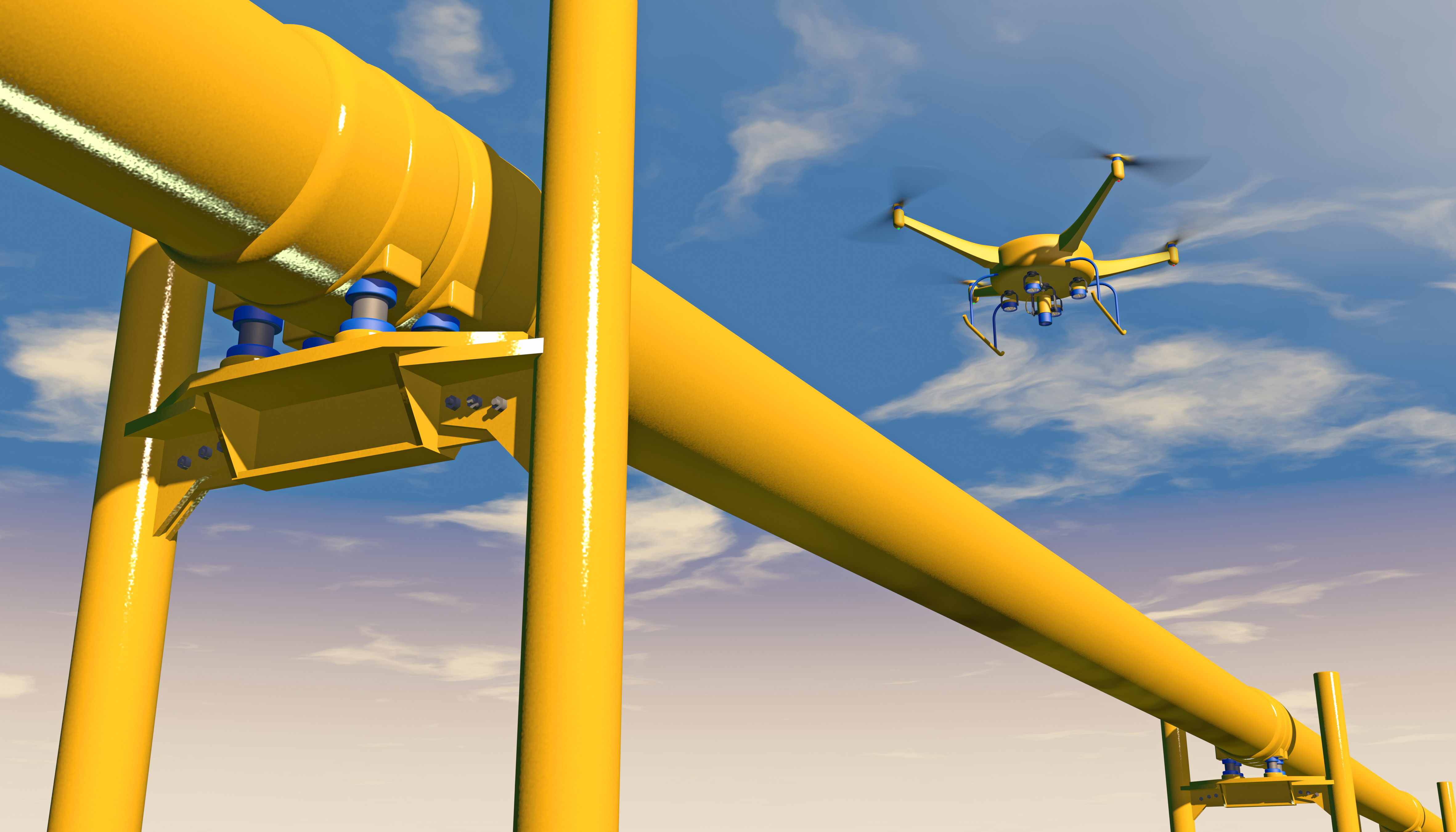 drones in oil and gas industry